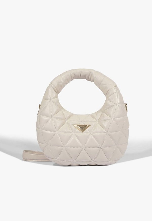 Bolsa Hobo 944 Moon Bag Média Couro Branca Schutz