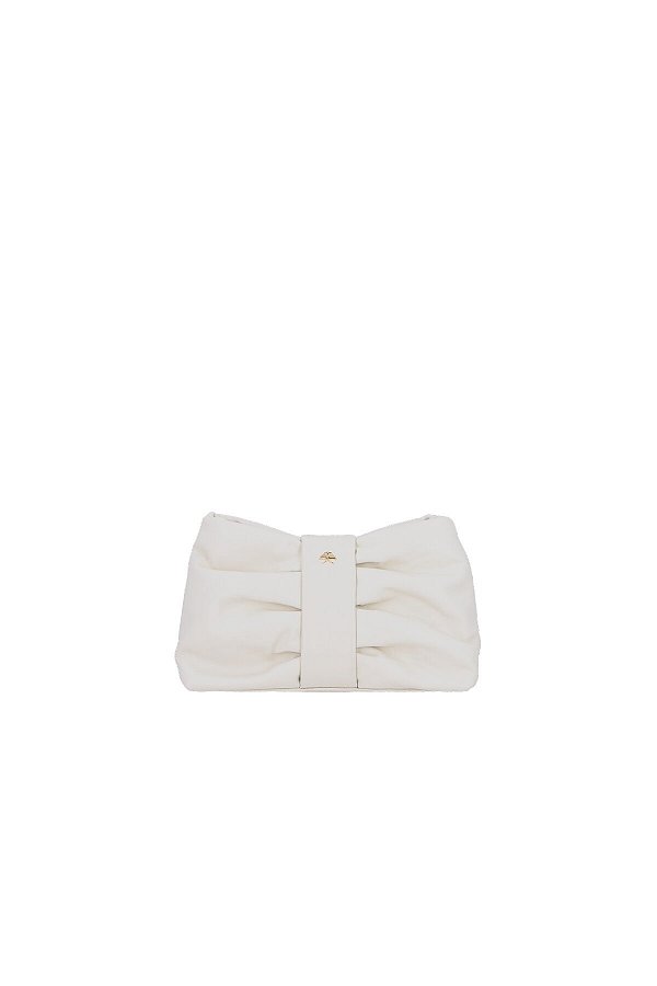 Bolsa Bucket Com Alça Em Couro Luiza Barcelos Off White