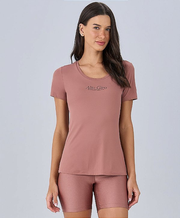 T-Shirt Inspiracional Alto Giro