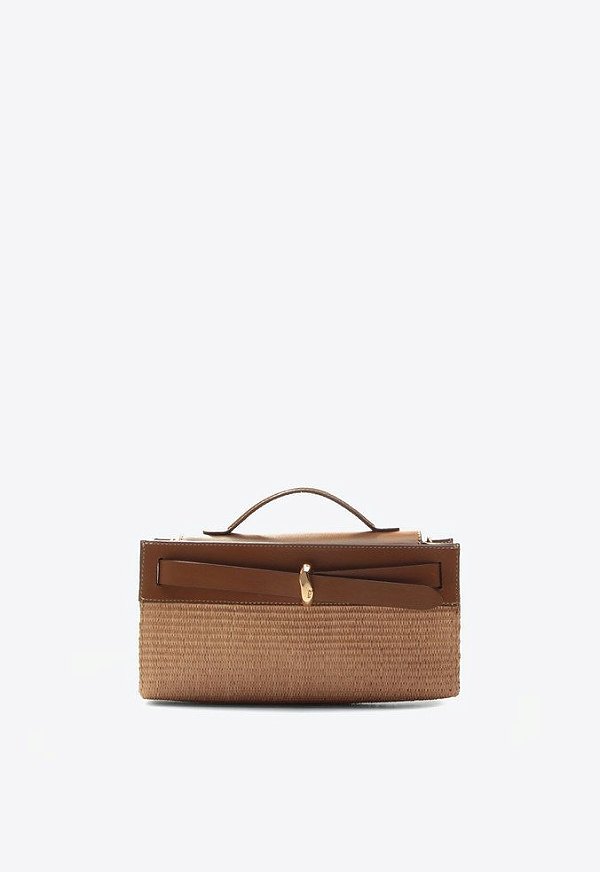 Bolsa Clutch Lilian Pequena Marrom Vicenza