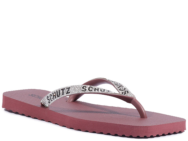 Chinelo Schutz Marsala