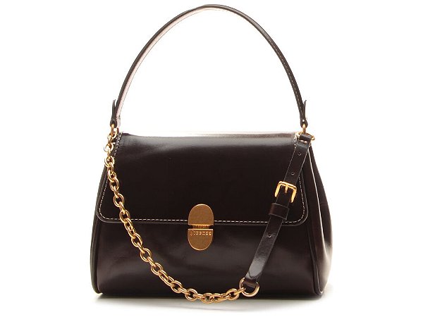 Bolsa Pequena Tote Heritage Coffee Vicenza