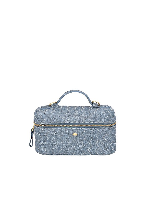 Bolsa Pequena Tressê Jeans Luiza Barcelos Azul