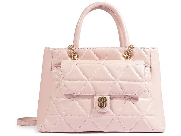 Bolsa Grande Tote Napa Soft Seda Rosa Schutz