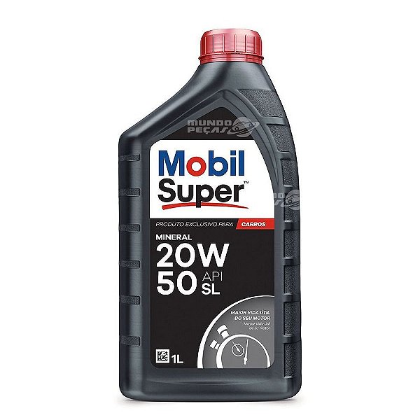 Oleo Mobil Super Original Para Carro Api Sl 20w-50