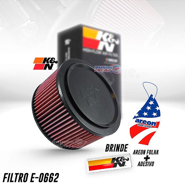 FILTRO DE AR K&N REDONDO FORD RANGER 2013-2022 E-0662