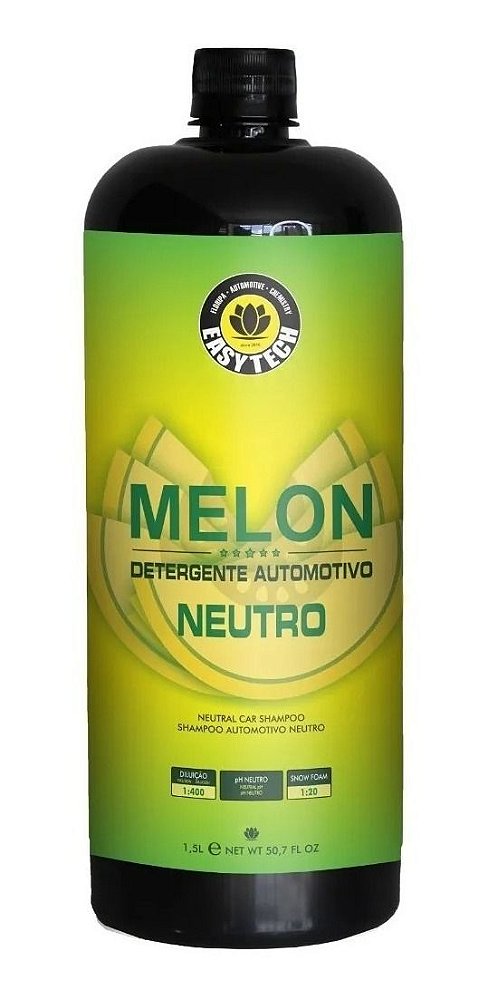 Shampoo 1:400 Melon Concentrado 1,5l Neutro Easytech Carro
