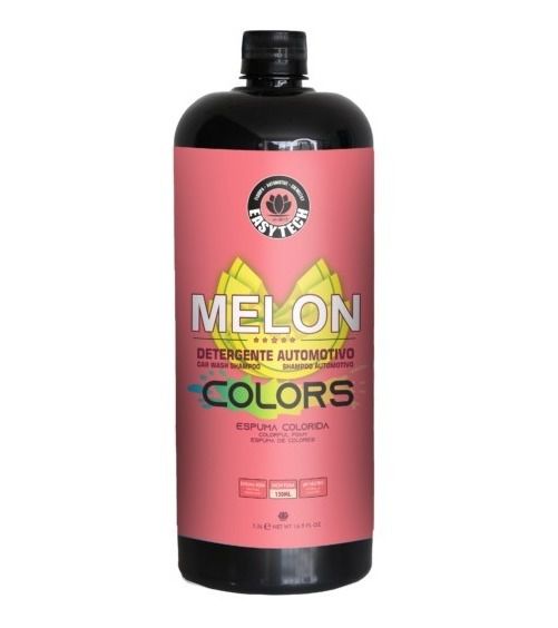 Shampoo Melon Colors Rosa Automotivo 1:150 1,5l Easytech