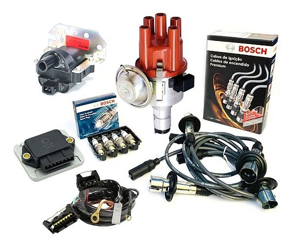 Kit Ignição Eletrônica Fusca Ko.c/ Cabo Velas E Bobina Bosch - Mundo peças  auto, acessórios para carro e peças de reposição automotiva