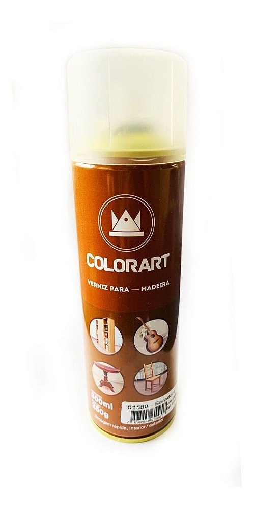 Spray Verniz Seladora Para Madeira Colorart 300ml