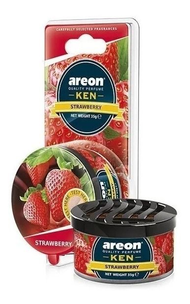 Aromatizante Carro Areon Ken Strawberry Morango Perfume