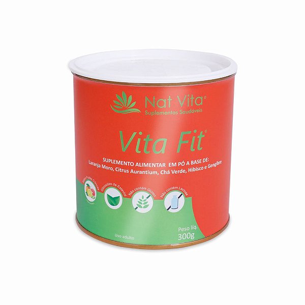 Vita Fit 300g Emagrecimento Saudável da Nat Vita - Natvita Suplementos