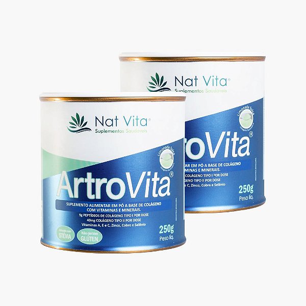 kit 2un Artrovita Sabor Limonada Suiça 250g