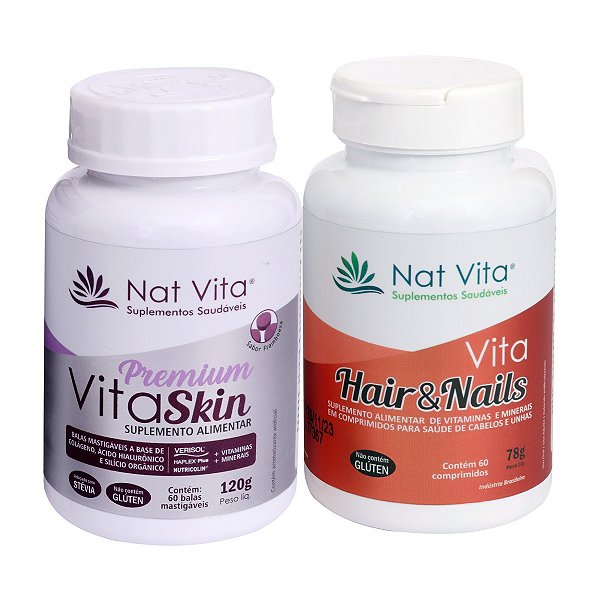 Kit Vita Skin Premium MAIS Vita Hair 60cPR.