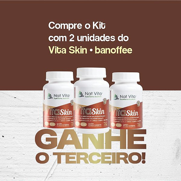 Kit 2un Vita Skin Banoffee