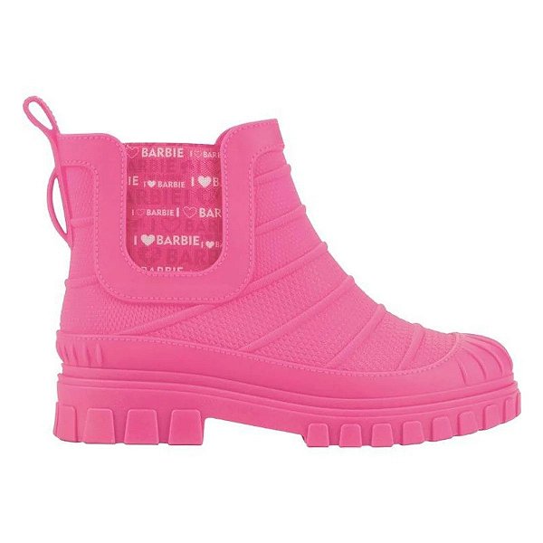 Bota Grendene Kids Barbie Love Bag Promo Cor Rosa Pink