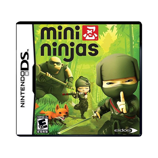 Jogo Mini Ninjas - DS - EUROPEU + Capa Impressa