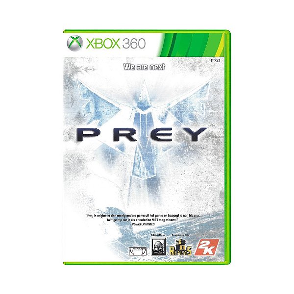 Jogo Prey - Xbox 360 - Capa Impressa