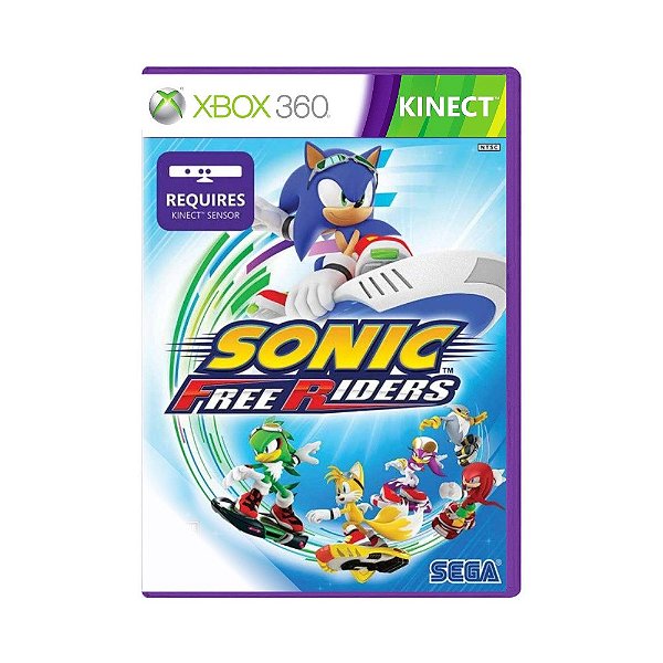 Jogo Sonic Free Riders - Xbox 360 (Usado) - Elite Games - Compre