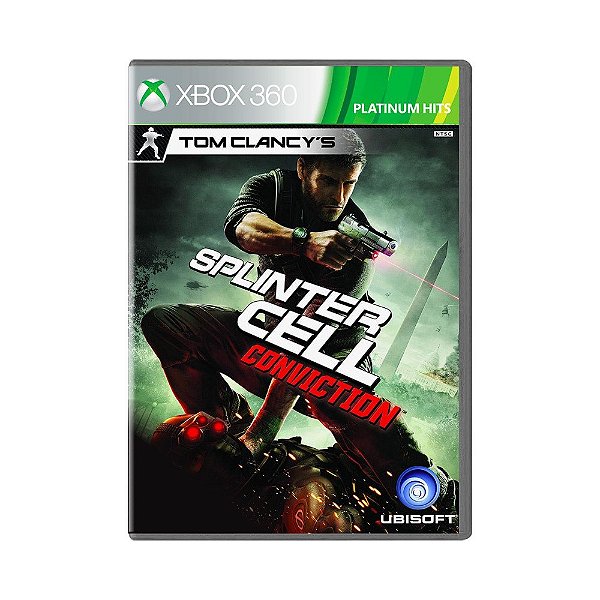 Jogo Tom Clancy's Splinter Cell Conviction Platinum Hits - Xbox 360