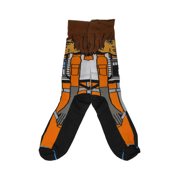 Meia Poe Dameron - Star Wars - Cano Alto