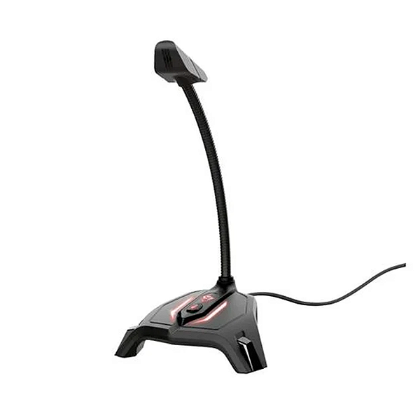 Microfone Streamer Trust USB GXT 215 Zabi, LED