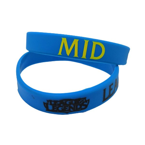 Pulseira MID - League Of Legends LOL - Silicone