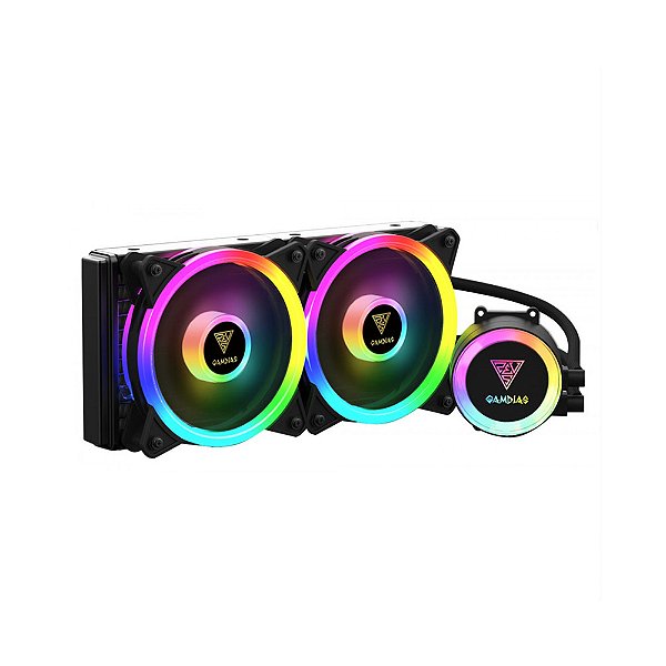 Water Cooler Gamdias Chione RGB 240MM Intel-AMD