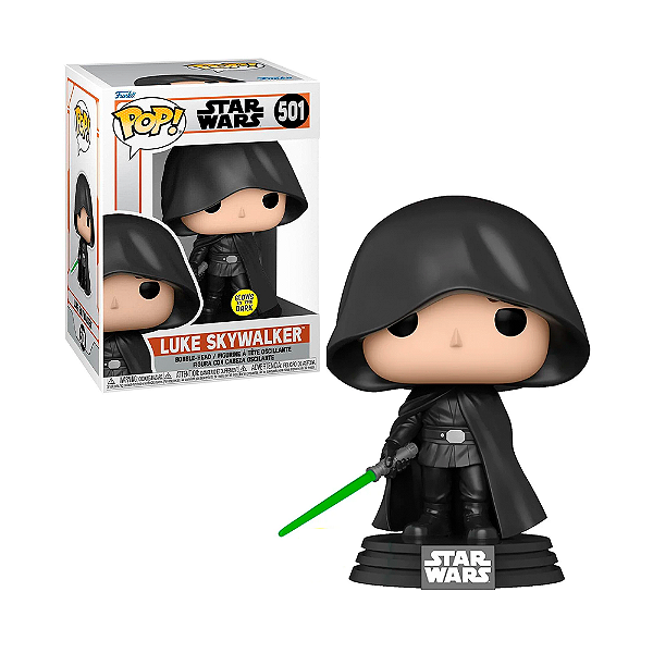 POP! Funko - Luke Skywalker with Lightsaber Glow in the Dark 501 - Star Wars