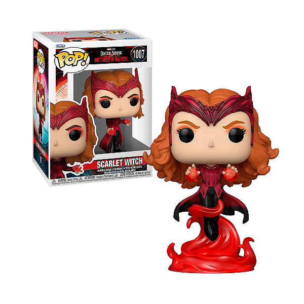 POP! Funko - Scarlet Witch Exclusivo Walmart 1034 - The Multiverse of Madness