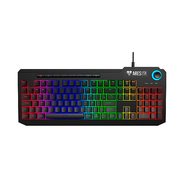 Teclado Membrana Gamdias Ares Preto ARES-P2A P2 ABNT2