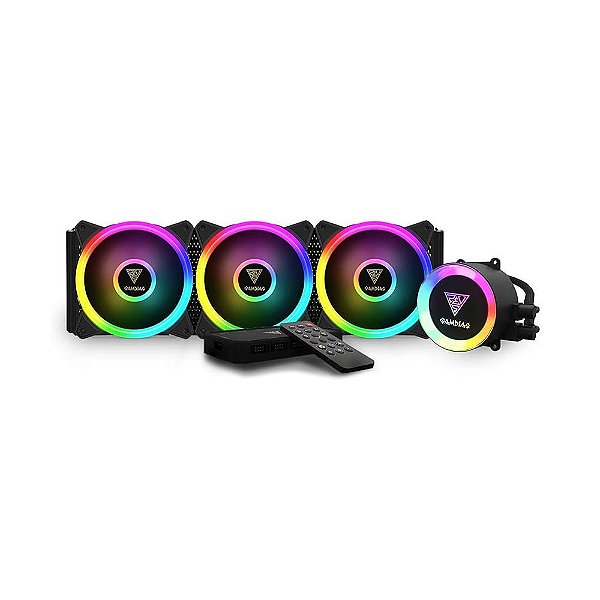 Water Cooler Gamdias Chione P2-360R RGB 360mm com Controlador