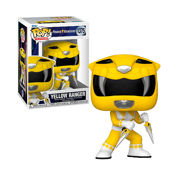 POP! Funko - Yellow Ranger 1375 - Mighty Morphin Power Rangers 30th