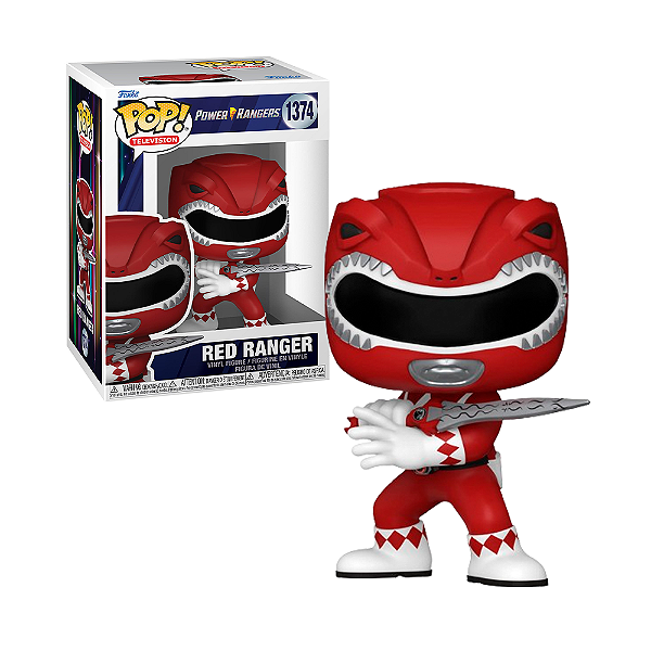 POP! Funko - Red Ranger 1374 - Mighty Morphin Power Rangers 30th