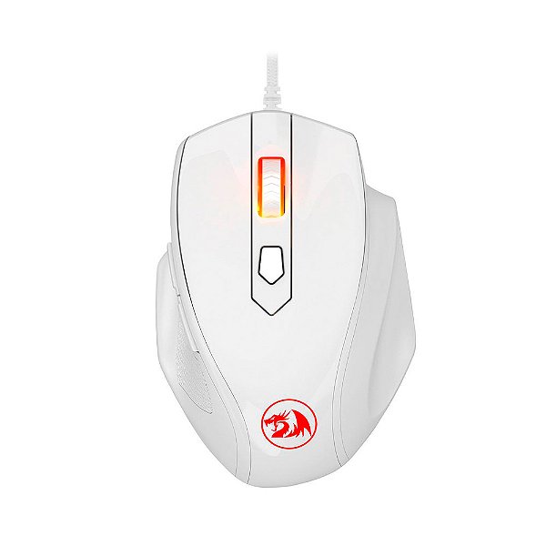 Mouse Gamer Redragon Tiger 2 M709W 3200 DPI – Lunar White
