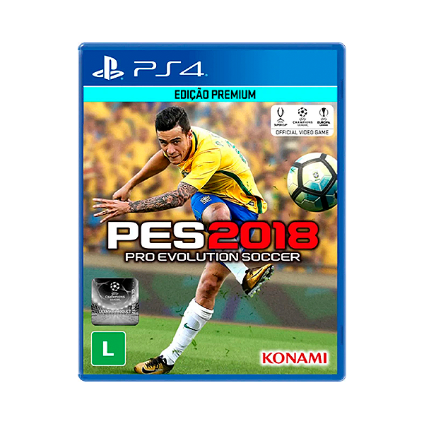 Jogo PES Pro Evolution Soccer 2018 - PS4