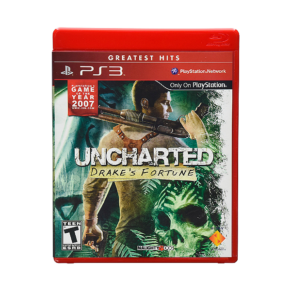 Jogo Uncharted Drake's Fortune - PS3
