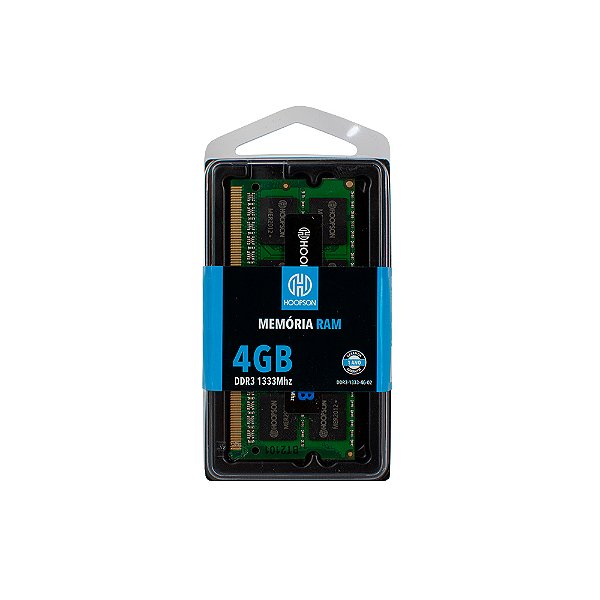 Memória Ram  Hoopson DDR3 4GB - 1333MHZ para Notebook