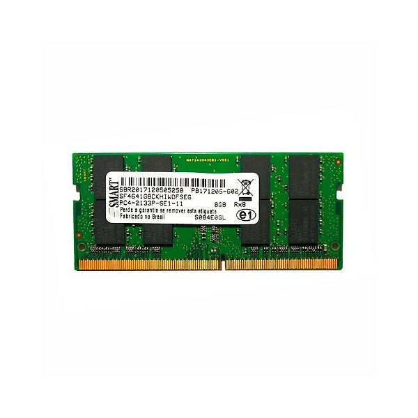 Memória Ram Smart DDR4 8GB - 2400MHZ para Notebook