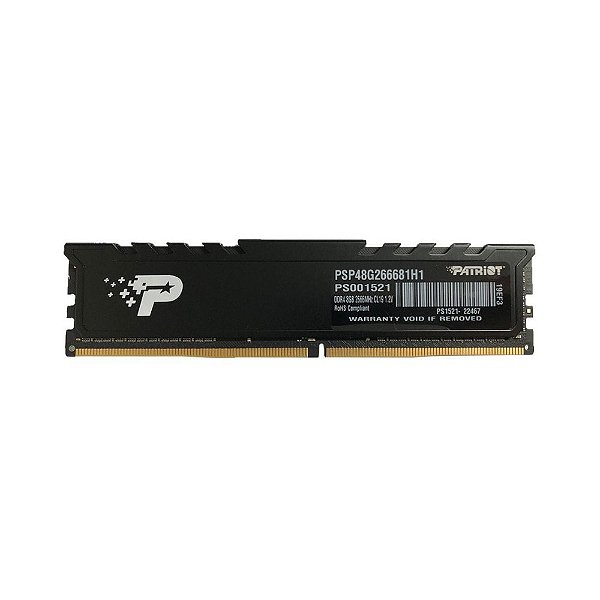 Memória Ram Patriot DDR4 8GB - 2666MHZ