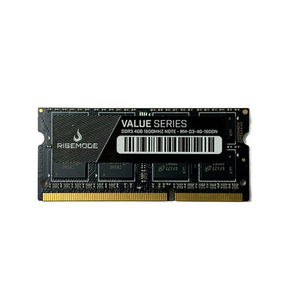 Memória Ram Risemode SO-DIMM DDR3 4GB - 1600 MHZ para Notebook