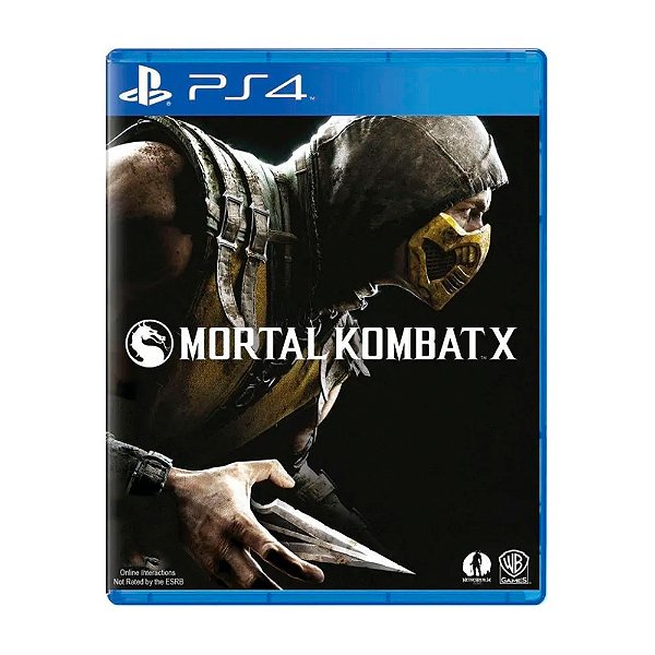 Jogo Mortal Kombat X - PS4