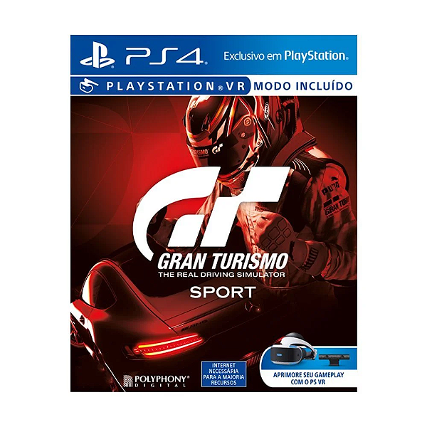 Jogo Gran Turismo Sport- PS4