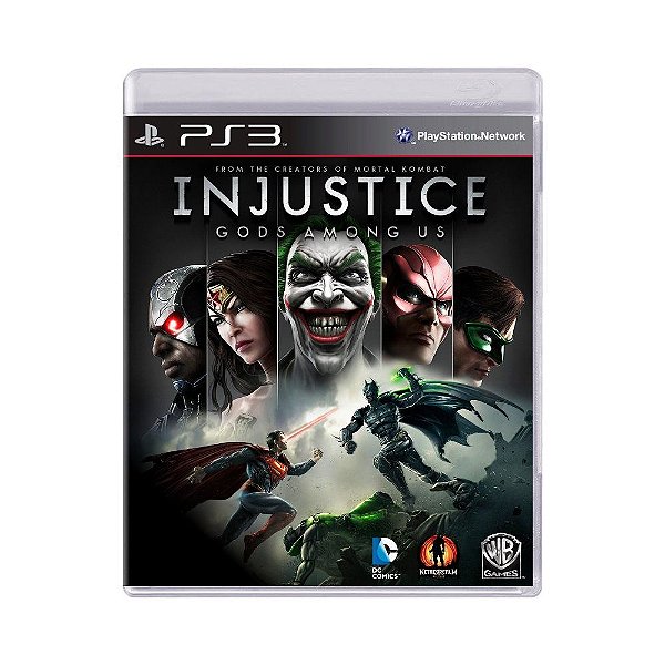 Jogo Injustice Gods Amoung Us - PS3
