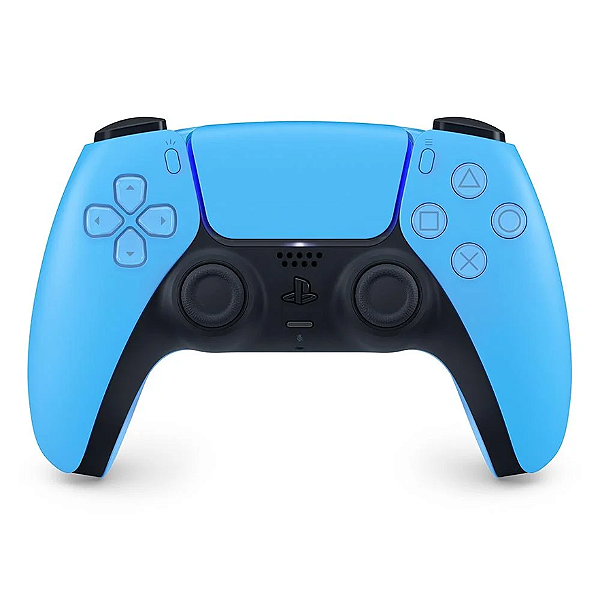 O Controle DualSense Starlight Blue (sem fio)