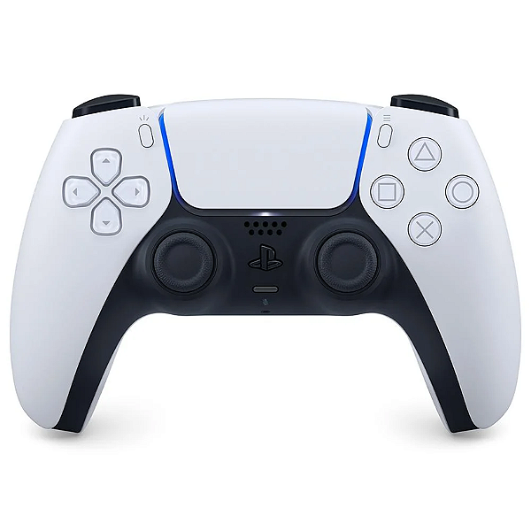 Controle PlayStation Dualsense Branco Sem Fio