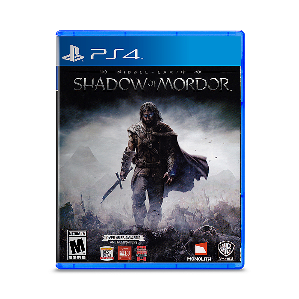 Jogo Terras Médias - Shadow of Mordor - PS4