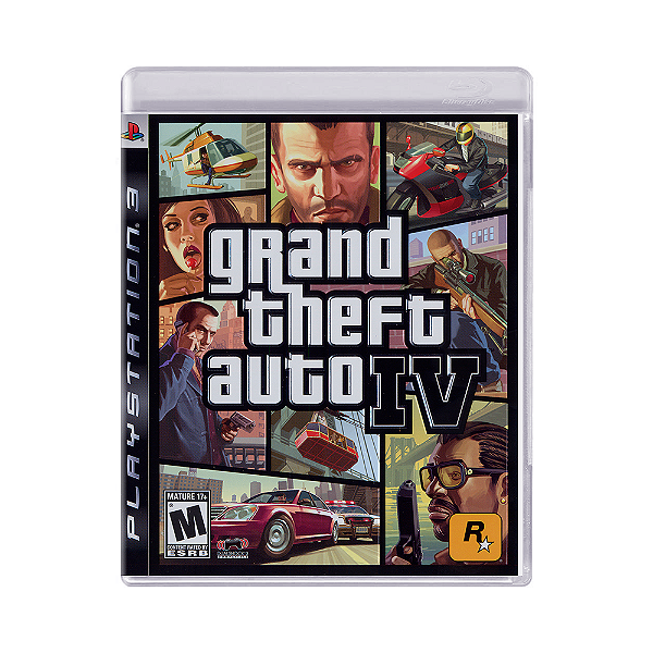 Jogo Grand Theft Auto IV - PS3