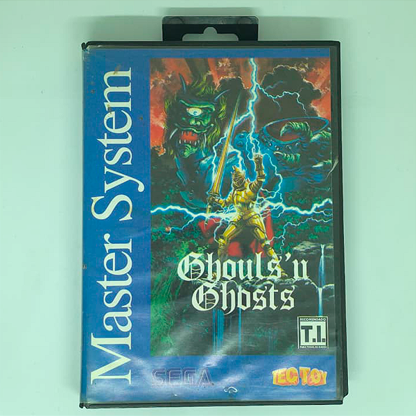 Jogo Ghouls 'n Ghosts - Master System