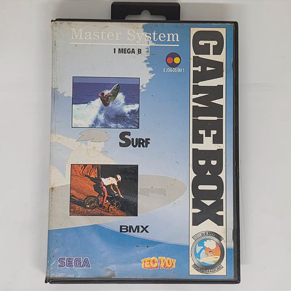 Jogo Gamebox Surf & BMX - Master System